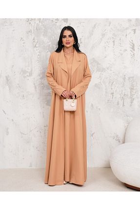 ست بالاتنه و پائین تنه قهوه ای زنانه بافتنی MAY MARA - کد 809645320