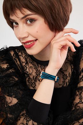 بند ساعت هوشمند آبی vagave - کد 806215848