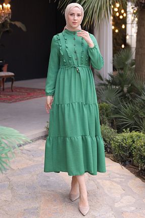 لباس حجاب سبز زنانه رگولار benguen - کد 809708416