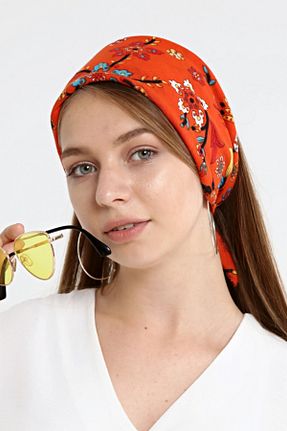 باندانا نارنجی پنبه ای indirimsepeti - کد 745476891
