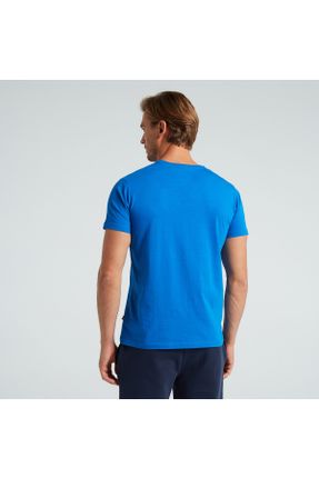 تی شرت آبی مردانه یقه گرد رگولار کد 679692690