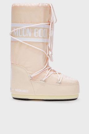 بوت برفی بژ زنانه پارچه ای Moon Boot - کد 646551358