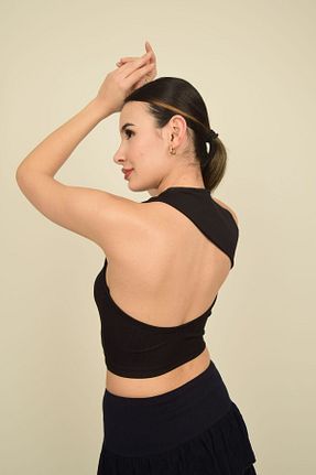 بادی مشکی زنانه یقه دوچرخه DANZY - کد 810326056