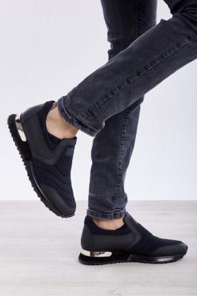 کفش کژوال مشکی مردانه پاشنه کوتاه ( 4 - 1 cm ) پاشنه ساده کد 675281178