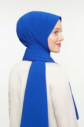 روسری آبی 70 * 180 Aknur - کد 810065180