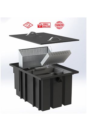 تجهیزات آشپزخانه صنعتی مشکی پلاستیک Tank Plast - کد 44290166