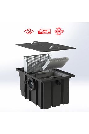 تجهیزات آشپزخانه صنعتی مشکی پلاستیک Tank Plast - کد 44360562