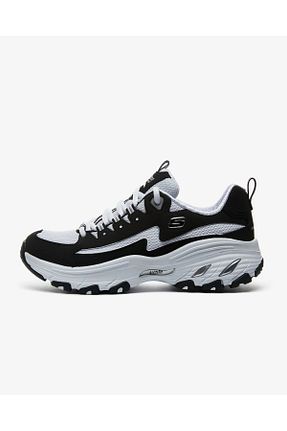 کفش اسنیکر مشکی زنانه بند دار Skechers - کد 677157005