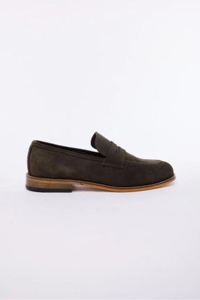 کفش کلاسیک خاکی مردانه چرم طبیعی کد 335512710