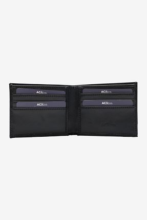 کیف پول مشکی مردانه ابعاد کوچک AC&Co / Altınyıldız Classics - کد 810330558