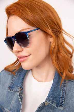 عینک آفتابی مشکی زنانه UV400 Sue Store - کد 810380008