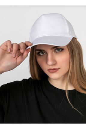 کلاه سفید زنانه کد 107357499