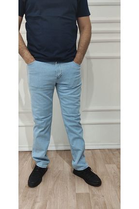شلوار آبی مردانه لیکرا nacar çarşı - کد 108175442
