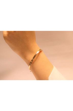 دستبند طلا زرد زنانه 14 عیار Güler Kuyumculuk - کد 51447447