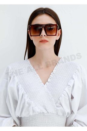 عینک آفتابی نارنجی زنانه UV400 Eyemood - کد 109172450