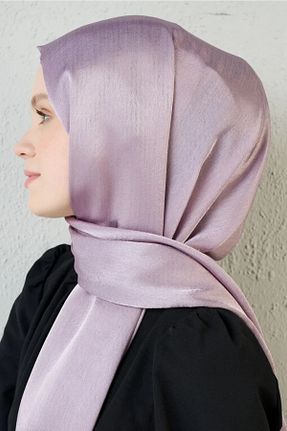روسری بنفش پنبه پلی استر Genel Markalar - کد 810263255