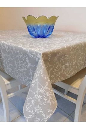 رومیزی طوسی نایلون Başak Ev Tekstili - کد 622636140