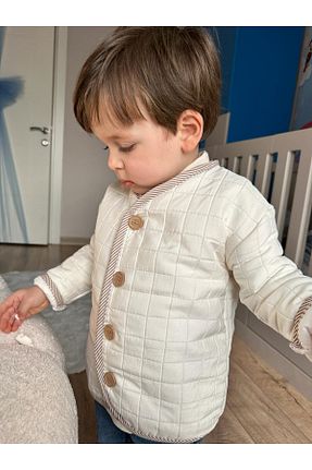 کاپشن سفید بچه گانه Relaxed Arel Kids - کد 810213515