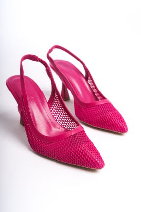 کفش پاشنه بلند کلاسیک صورتی زنانه PU پاشنه نازک پاشنه متوسط ( 5 - 9 cm ) کد 810292161