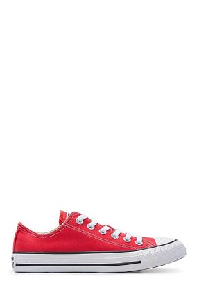 کفش اسنیکر قرمز زنانه بند دار Converse - کد 656013382