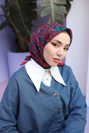 روسری صورتی %100 پنبه Silk Home - کد 810061857