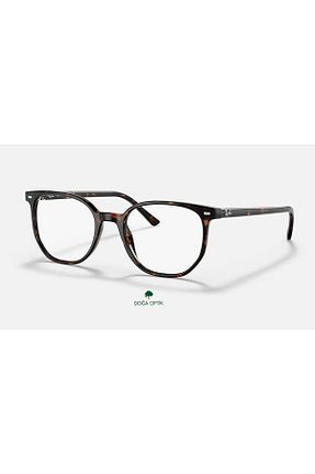 عینک محافظ نور آبی قهوه ای زنانه پلاستیک Ray-Ban - کد 306299869