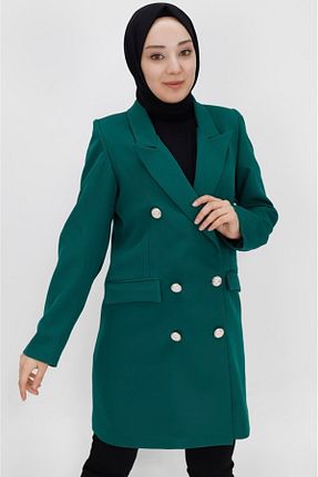 کت سبز زنانه رگولار BYCOOLEST BUTİK - کد 810336145