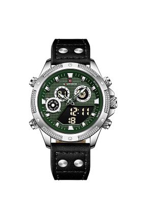 ساعت مچی مشکی مردانه بالای 46 میلی متر Naviforce - کد 810133260
