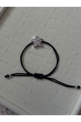 دستبند جواهر مشکی زنانه کد 810129017