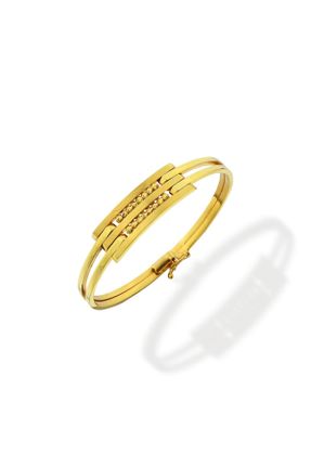 دستبند طلا زرد زنانه کد 472747883