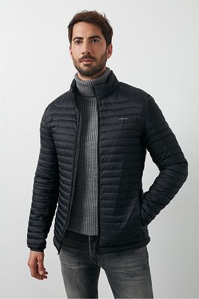 کاپشن مشکی مردانه رگولار Lumberjack - کد 141750536