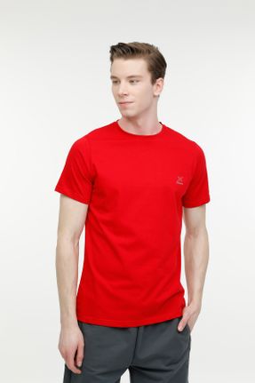 تی شرت قرمز مردانه رگولار کد 810575875