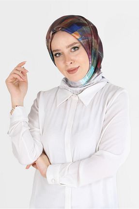 روسری سبز پلی استر 90 x 90 کد 810600488