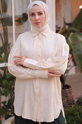 تونیک حجاب طوسی زنانه پنبه ای benguen - کد 810775986