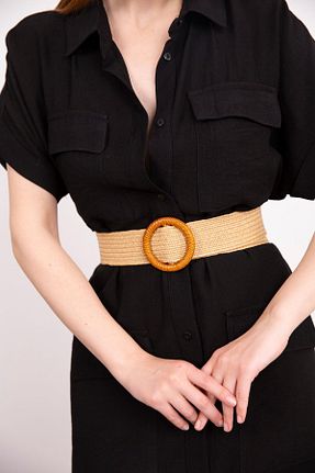 کمربند قهوه ای زنانه حصیر Sue Store - کد 811061473