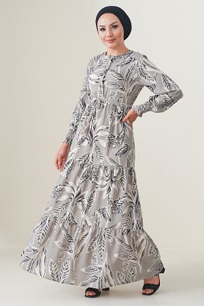 لباس حجاب طوسی زنانه رگولار Bigdart - کد 309515247