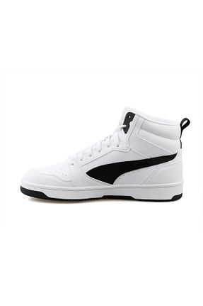بوت / نیم بوت سفید زنانه پاشنه تخت Puma - کد 767149491