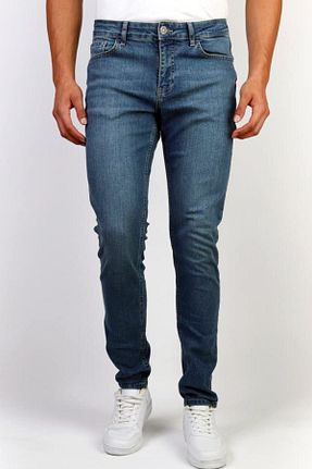 شلوار جین آبی مردانه پاچه تنگ CoolLook - کد 810522949
