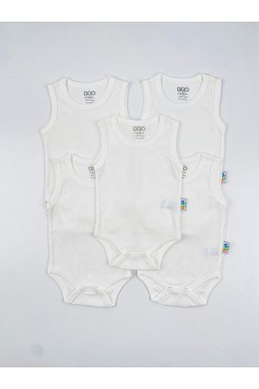 بادی و سرهمی نوزادی سفید بچه گانه %100 پنبه EFU BABY - کد 810660769