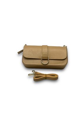 کیف دوشی قهوه ای زنانه چرم مصنوعی biggbag - کد 772120287