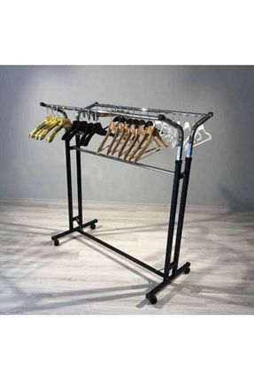 چوب لباسی مشکی فلزی 160 cm 158 cm کد 294306356