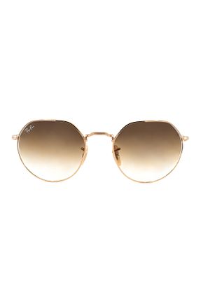 عینک آفتابی طلائی زنانه 53 Ray-Ban - کد 807110040