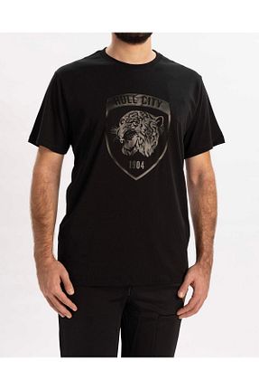 تیشرت مشکی مردانه رگولار Hull City - کد 809730683