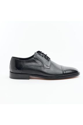 کفش کلاسیک مشکی مردانه پاشنه کوتاه ( 4 - 1 cm ) پاشنه ساده کد 791188391