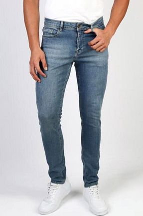 شلوار جین آبی مردانه پاچه تنگ CoolLook - کد 810522922