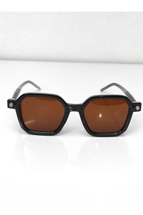 عینک آفتابی قهوه ای زنانه UV400 Aybars aksesuar - کد 810542370