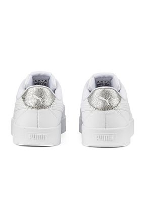کفش اسنیکر سفید زنانه چرم اصل Puma - کد 313155607