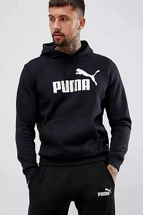 سوئیشرت مشکی مردانه ساده Puma - کد 336710995
