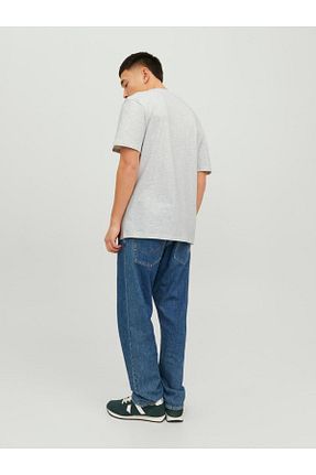 تیشرت طوسی مردانه رگولار Jack & Jones - کد 750667639