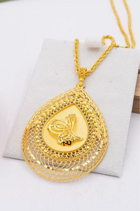 گردنبند طلا طلائی زنانه 22 عیار latif kuyumcu - کد 810658679